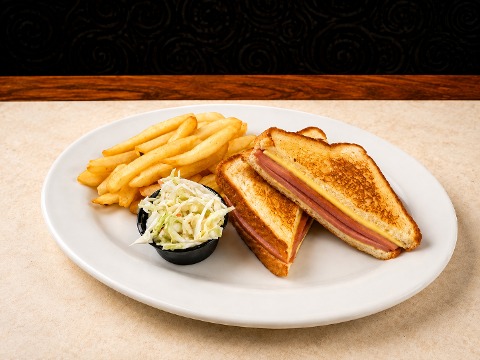Grilled Pork Roll & Cheese