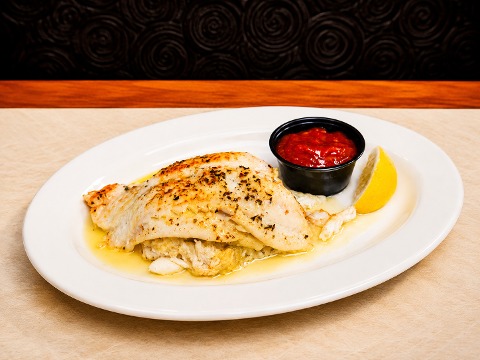 Broiled Stuffed Flounder