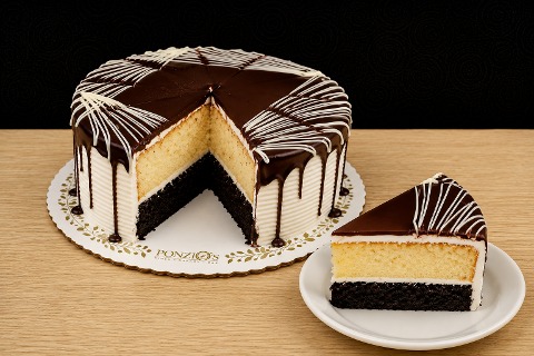 Half & Half Cake